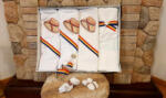 SuperBaby Trusou botez baietei cu clop brodat