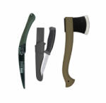Morakniv Set cuţit, fierastrau si topor pentru bushcraft/ camping/ vanatoare - BM6 (BM6)