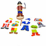 Bigjigs Toys Joc magnetic - Costume de carnaval