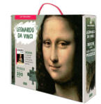 Sassi Junior Puzzle Mona Lisa (300 piese+carte) Puzzle