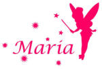  Sticker perete personalizat My Name Girl 3