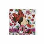  Sticker intrerupator Minnie cu evantai 9x9 cm