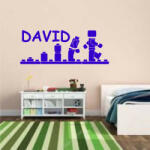  Sticker perete personalizat My Name Boy 21