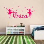  Sticker perete personalizat My Name Girl 17
