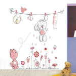  Sticker perete Pink Bunny