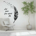  Sticker perete Let your free spirit fly