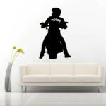  Sticker perete Silueta biker