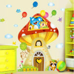  Sticker perete Mushroom house
