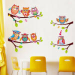  Sticker perete Owl Family