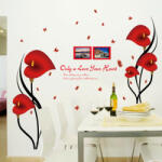  Sticker perete Cale rosii