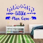  Sticker perete Little Man Cave