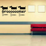  Sticker perete Pet Salon 6