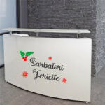  Sticker decorativ Sarbatori Fericite 2