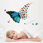  Sticker perete Magic butterfly 30x60cm