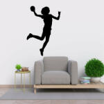  Sticker perete Silueta Jucatoare de handbal
