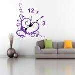  Sticker decorativ ceas Inima