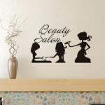  Sticker perete Beauty Salon
