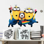  Sticker perete Minion Party
