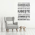  Sticker perete Traieste la Maxim