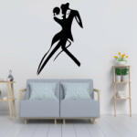  Sticker perete Silueta dansatori tango