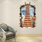  Sticker perete Watch out! 3D 70 x 100 cm