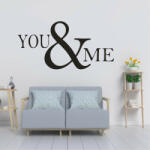  Sticker perete You and Me