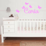  Sticker perete personalizat My Name Girl 13