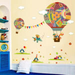  Sticker perete Up in the air 75 x 78 cm