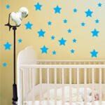  Set stickere perete Stelute Albastre