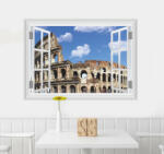  Sticker perete Rome 3D Window