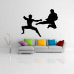  Sticker perete Siluete Karate 3
