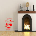 Sticker decorativ Mos Craciun