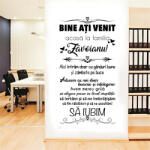  Sticker perete Regulile familiei noastre 2