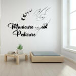 Sticker perete Manicure and Pedicure 1