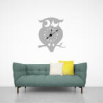  Sticker decorativ ceas Bufnita