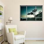  Sticker perete Baobas Tree 3D Window