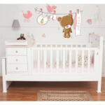  Sticker perete Pink Bear Baby Shower