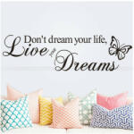  Sticker perete Live Dreams