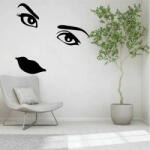  Sticker perete Salon Machiaj Silueta 1