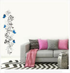  Sticker perete Black Flower Decor 4