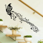  Sticker perete Music butterfly