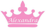  Sticker perete personalizat My Name Girl 4