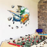  Sticker perete 3D Plane