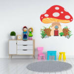  Sticker perete Casuta Ciuperca