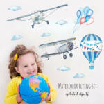  Sticker perete Baloons and Planes