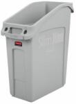 Rubbermaid Slim Jim Under Counter műanyag szemetesek szelektált hulladékgyűjtésre, 49 literes térfogat, szürke
