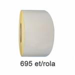 ZINTA Самозалепващи SGP етикети ZINTA 105x210 mm, 695 ет. /ролка (105X210X695-SGP)