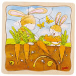 Goki Puzzle stratificat Gradina iepurasilor (GOKI57495) Puzzle