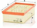 Mann-filter Filtru aer MANN-FILTER C 29 033 (C 29 033) - automobilus