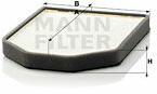 Mann-filter Filtru, aer habitaclu MANN-FILTER CU 2949-2 (CU 2949-2)